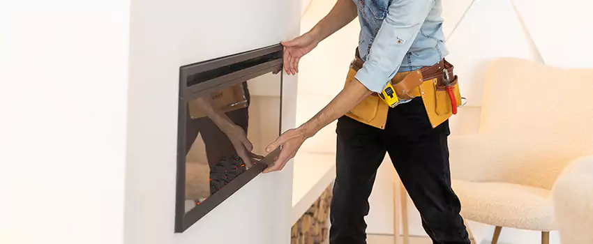 Metal Fireplace Installation in Lake Havasu City, Arizona