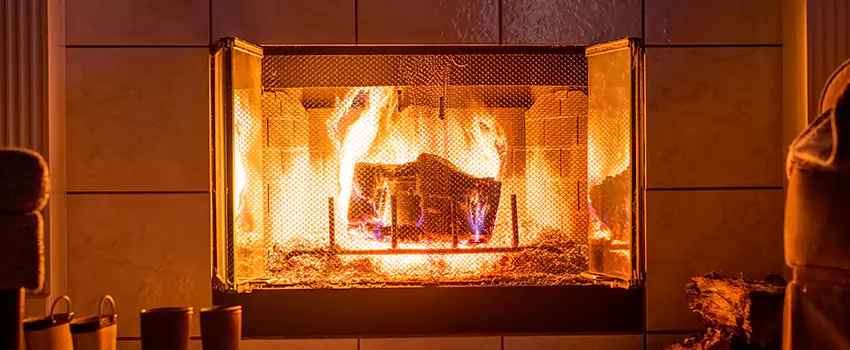 Mendota Hearth Landscape Fireplace Installation in Lake Havasu City, Arizona