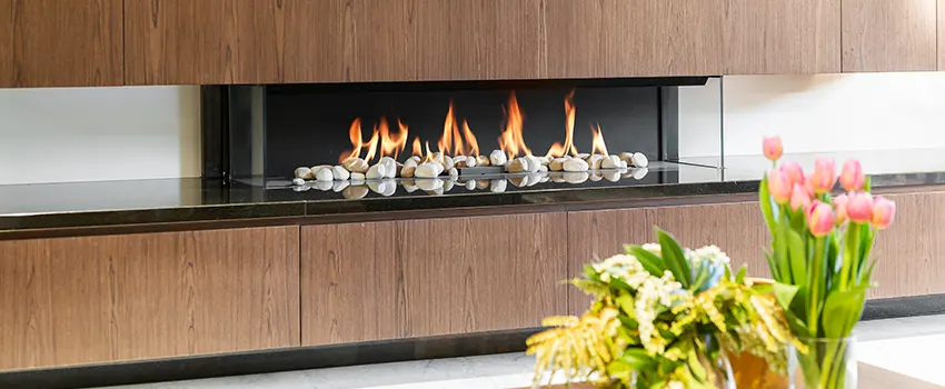 Double-height Fireplace Design Refurbishment in Lake Havasu City, Arizona
